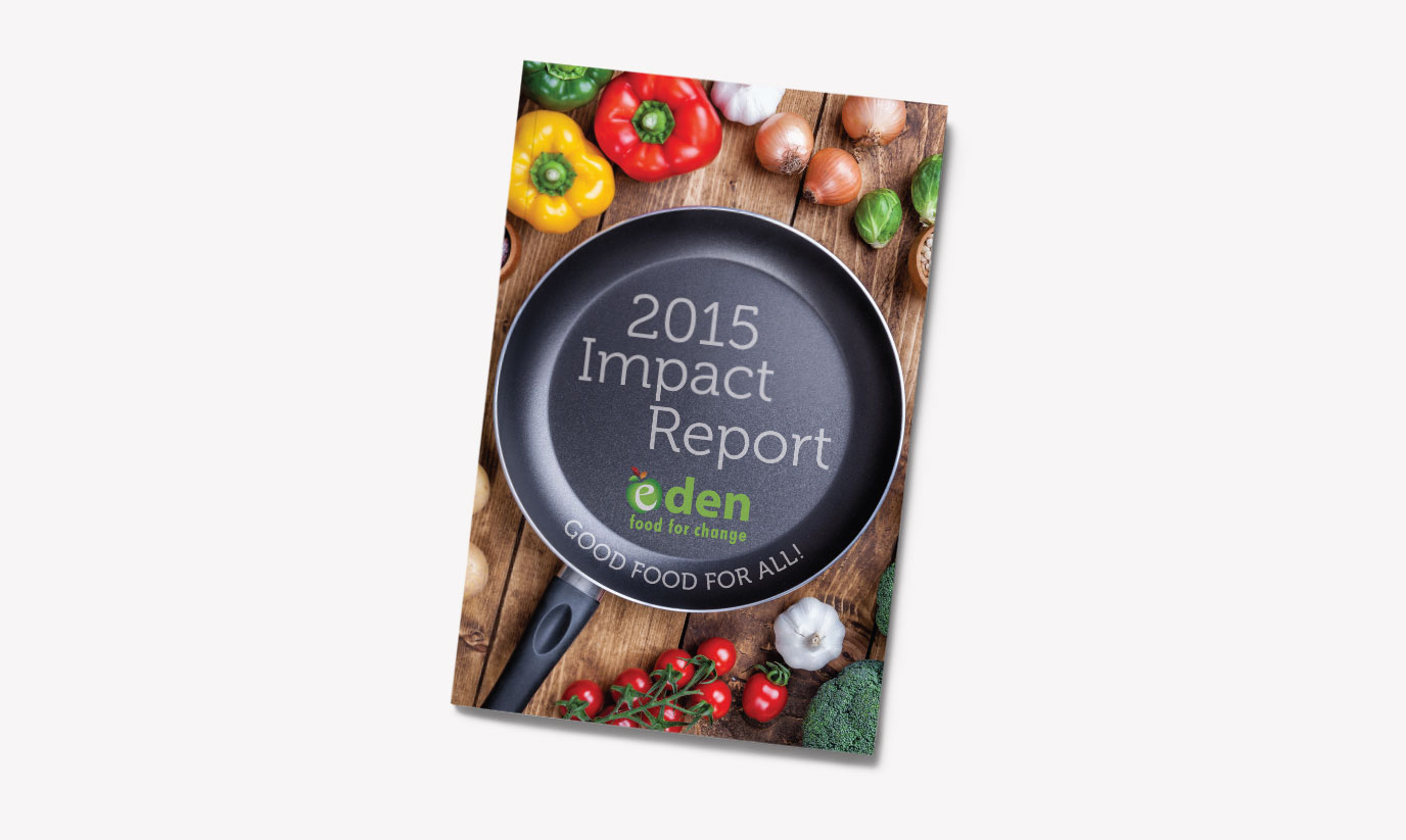 Eden Food for change impact report cover